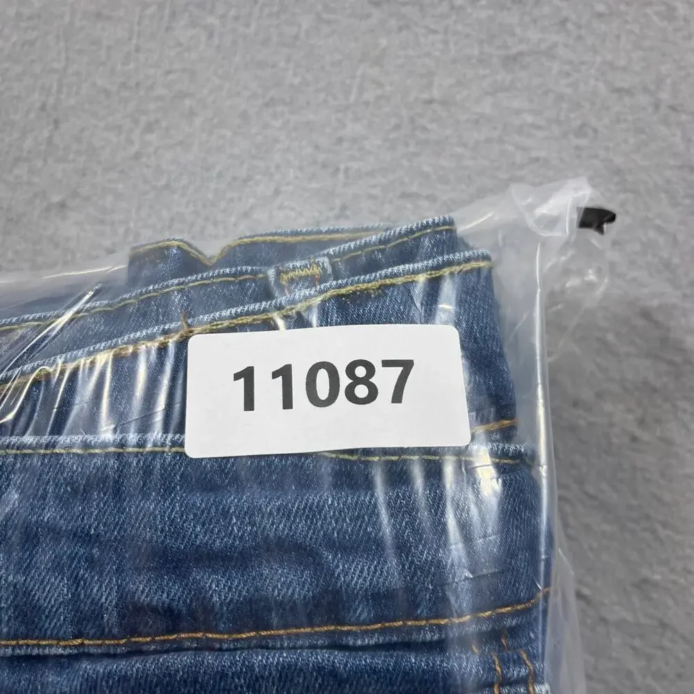 Levi's Mens 511 Straight Leg Stretch Jeans 36x28 Medium Blue Denim (38x30 tag)‎